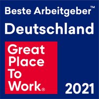 Zertifikat Beste Arbeitgeber Deutschland 2021