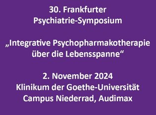 30. Psychiatrie-Symposium